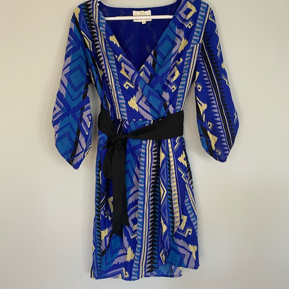 Beautiful, exotic, light weight wrap dress